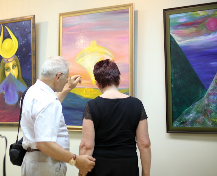 Reviews of visitors of exhibitions of Victoria PreobRAzhenskaya